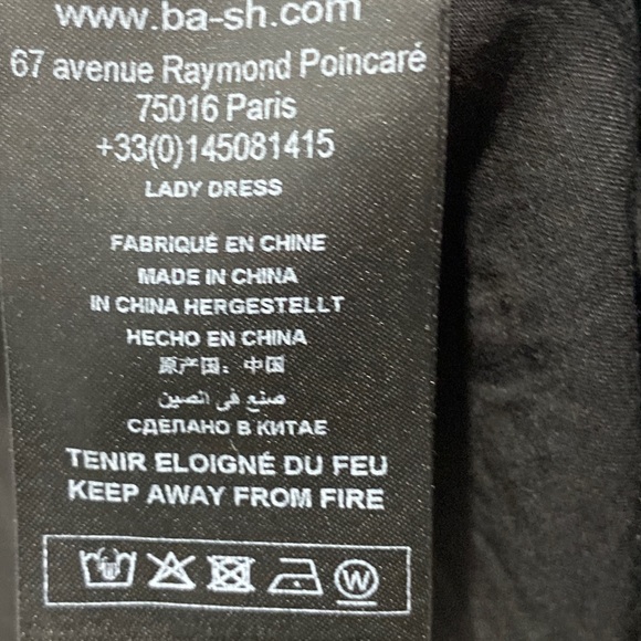 Ba&sh Selena crimson zebra print dress. - Picture 14 of 16